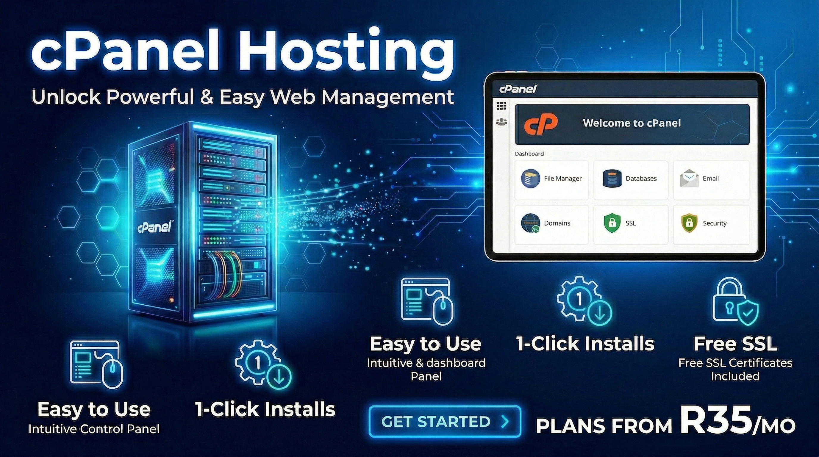 cPanel hosting